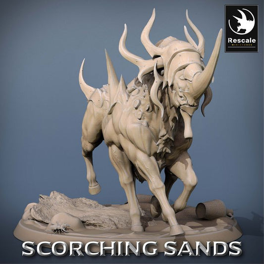 Mont Khopesh égyptien - Monté (base de 50 mm)