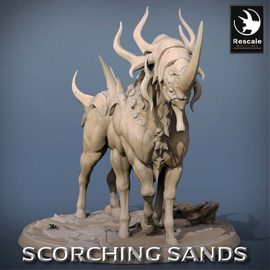 Egyptian Mythical Beast Mount Monstrosity | Large | Rescale Miniatures | D&D DnD Pathfinder Miniature