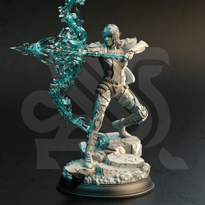 High Elf Arcane Archer - Guard (25mm Base)