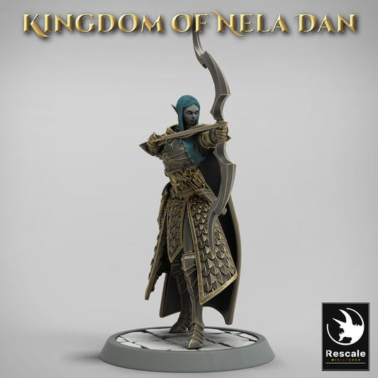 Collection Elf Archer Ranger Scout | Medium | Rescale Miniatures | D&D DnD Pathfinder Miniature