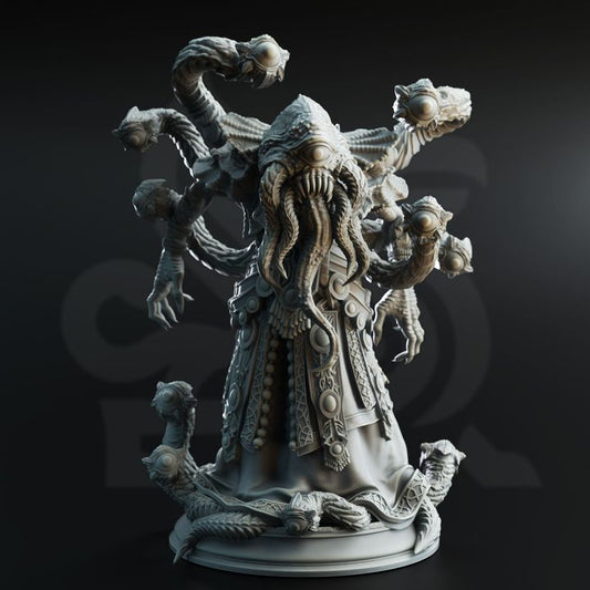 Flayer Hybrid Psionic Aberration Tentacles | Large | DM Stash | D&D DnD Pathfinder Miniature