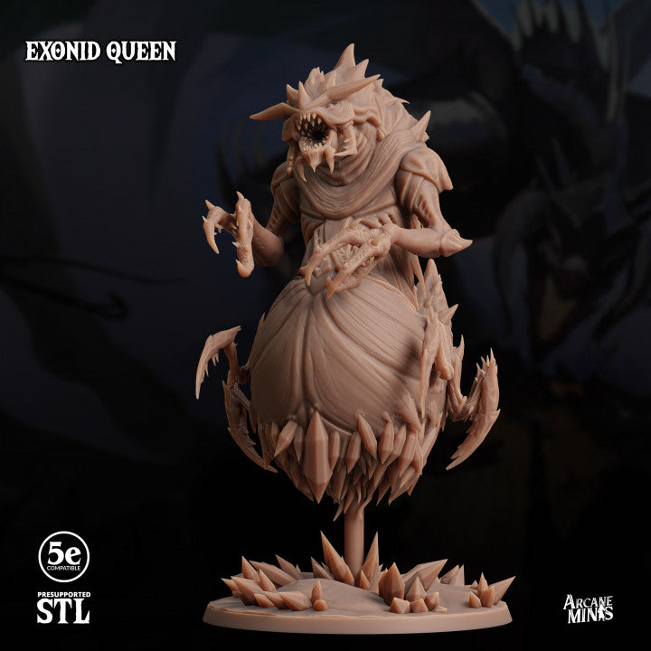 Exonid Queen Broodling - Static (50mm Base)