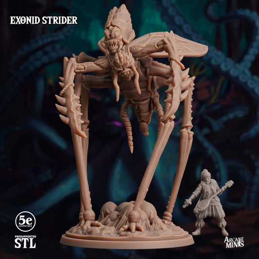 Exonid Strider Monstrosities Large | Sordane Publishing | D&D DnD Pathfinder Miniature