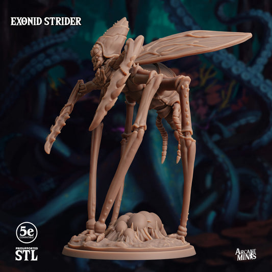 Exonid Strider Insectoid Monster Large | Sordane Publishing | D&D DnD Pathfinder Miniature