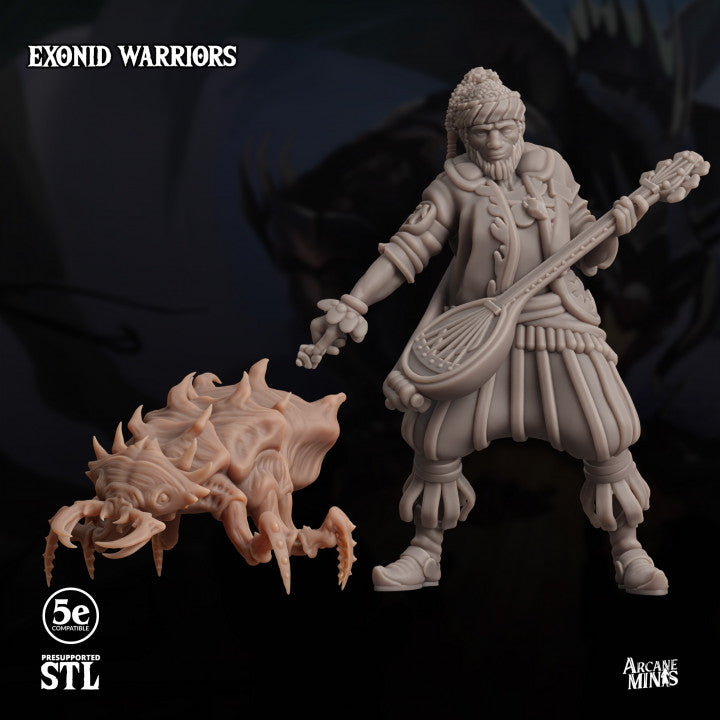 Exonid Warrior - Advance (50mm Base)