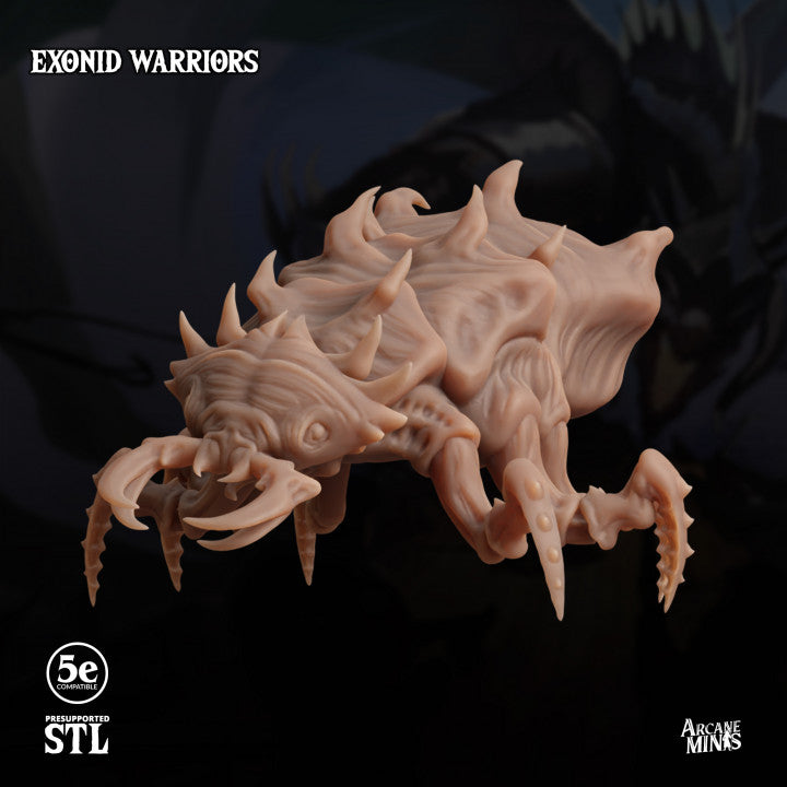 Exonid Warrior - Advance (50mm Base)