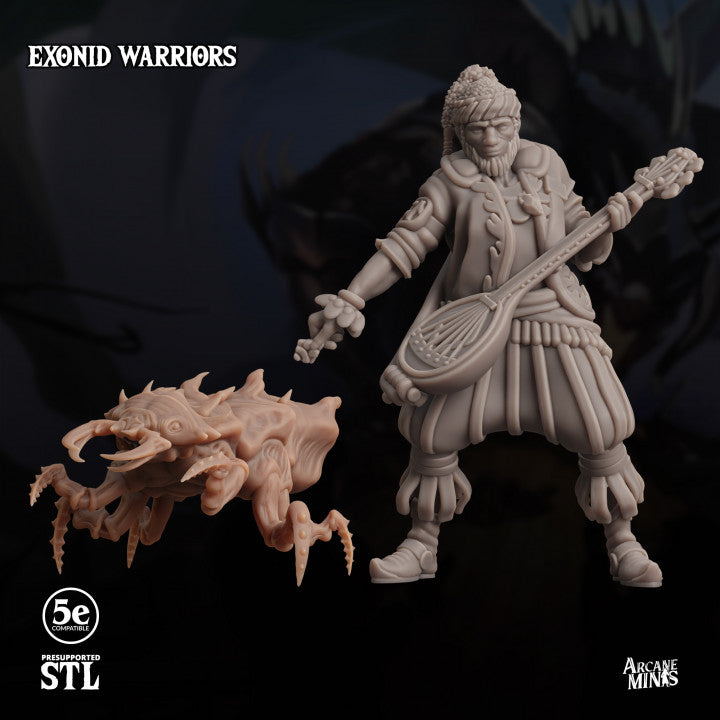 Exonid Warrior - Advance (50mm Base)