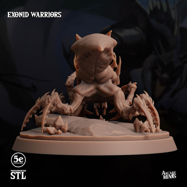 Exonid Warrior - Advance (50mm Base)
