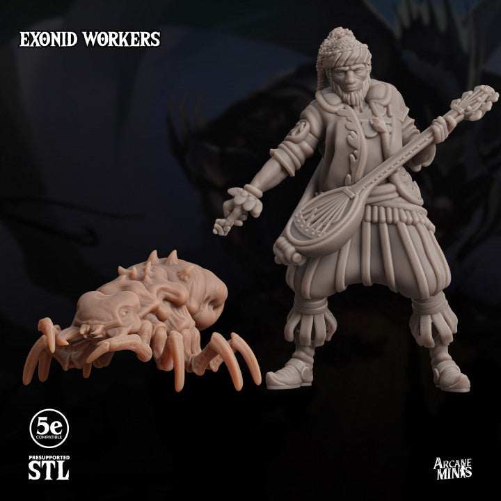 Exonid Workers - Crawling (32mm Base)