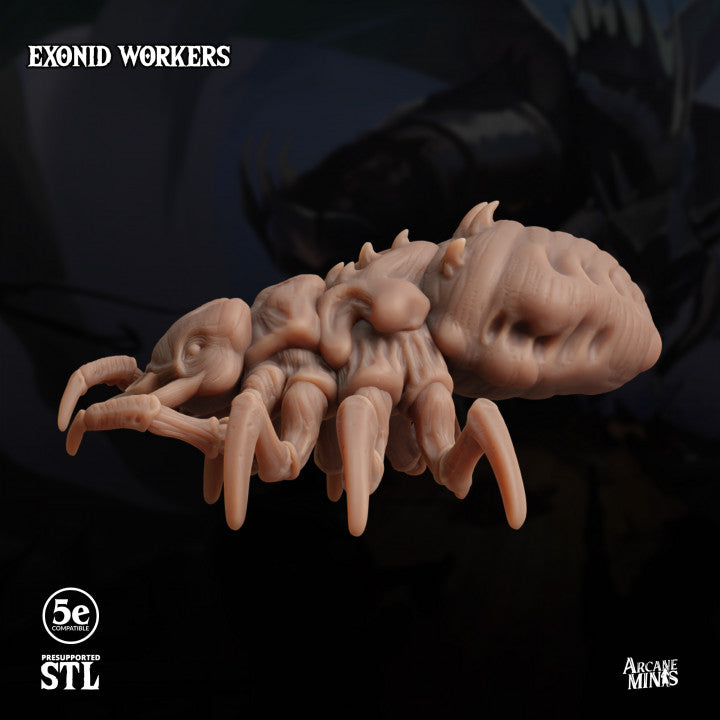 Exonid Workers - Crawling (32mm Base)