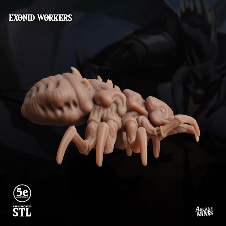 Exonid Workers - Crawling (32mm Base)