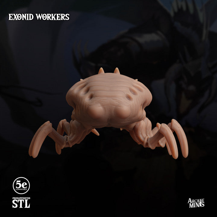 Exonid Workers - Crawling (32mm Base)