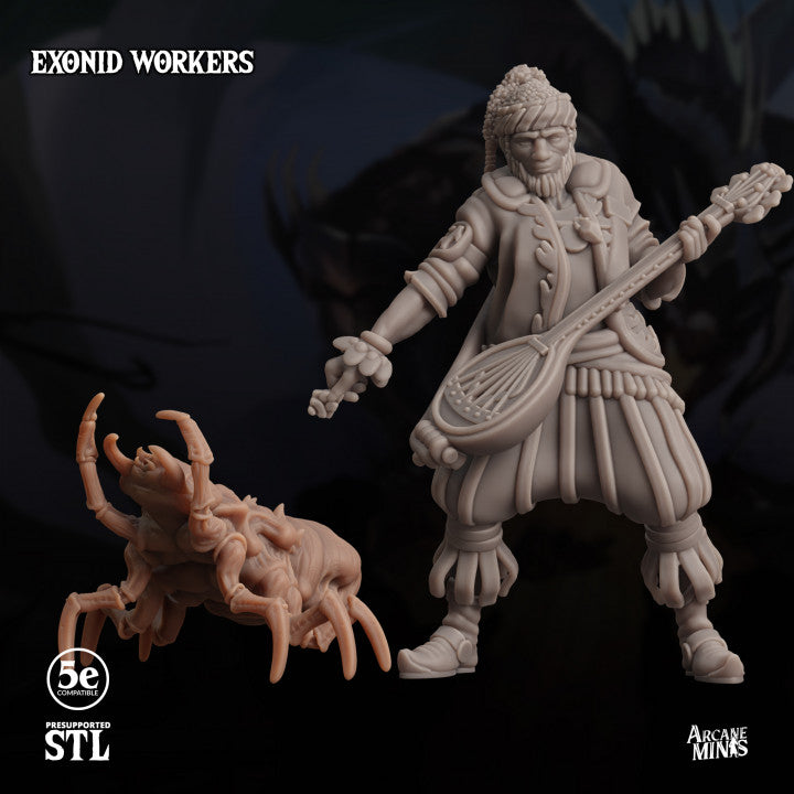 Exonid Workers - Crawling (32mm Base)