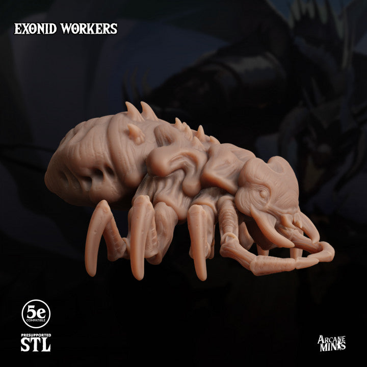 Exonid Workers - Crawling (32mm Base)