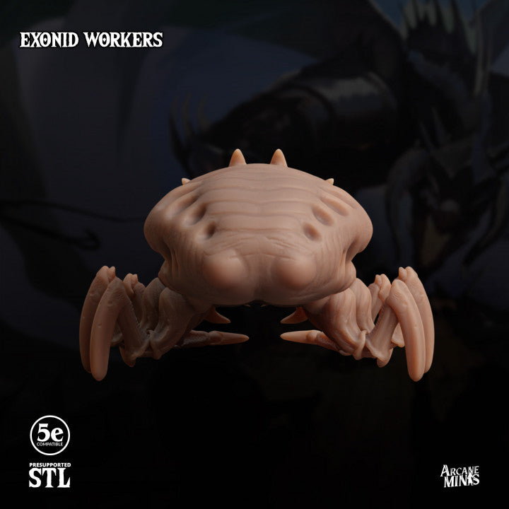Exonid Workers - Crawling (32mm Base)