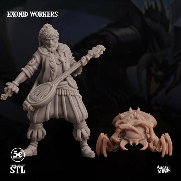 Exonid Workers - Crawling (32mm Base)