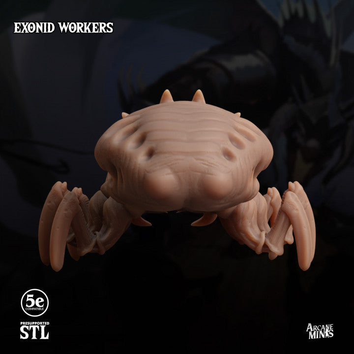 Exonid Workers - Crawling (32mm Base)
