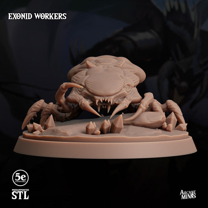 Exonid Workers - Crawling (32mm Base)