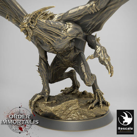 Flying Vampire Monster Undead | Medium | Rescale Miniatures | D&D DnD Pathfinder Miniature