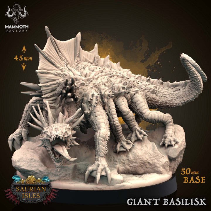Giant Basilisk - Guard (50mm Base)