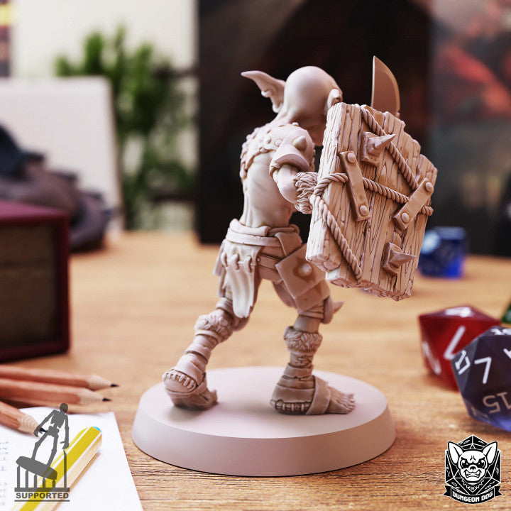 Goblin Warrior - Sword (25mm Base)