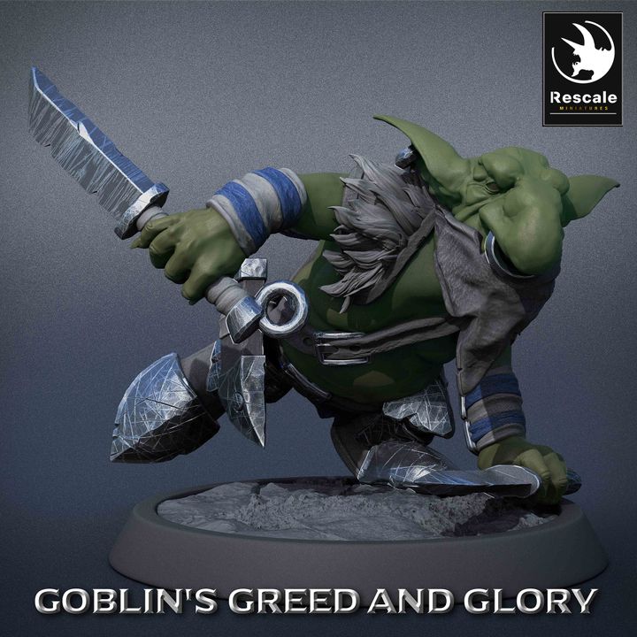 Goblin Rogue Collection - Multiple Poses (25mm Base)
