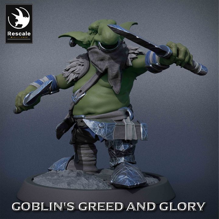 Goblin Rogue Collection - Multiple Poses (25mm Base)