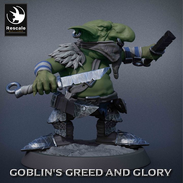 Goblin Rogue Collection - Multiple Poses (25mm Base)