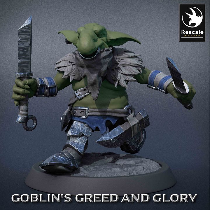 Goblin Rogue Collection - Multiple Poses (25mm Base)