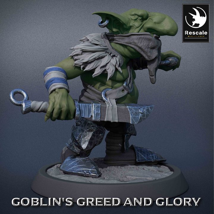 Goblin Rogue Collection - Multiple Poses (25mm Base)
