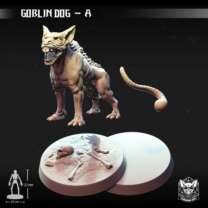 Goblin Dog - Standing (25mm Base)