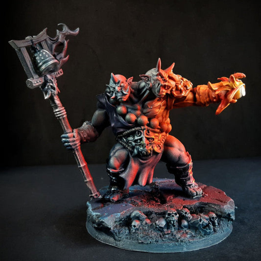 Ogre Magi Spellcaster Oni Leader | Large | Artisan Guild | D&D DnD Pathfinder Miniature