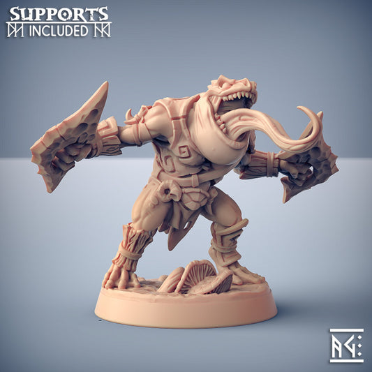 Amphibious Swamp Monster Large | Artisan Guild | D&D DnD Pathfinder Miniature