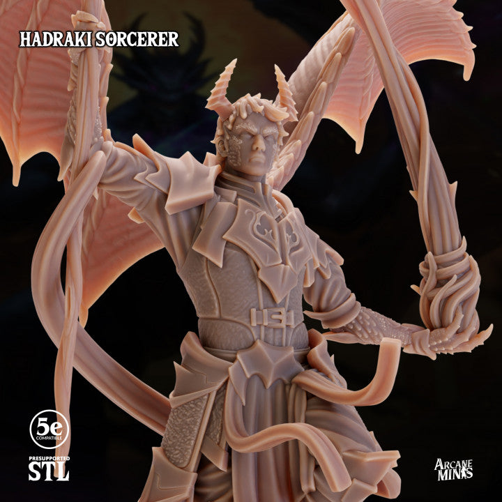 Hadraki Sorcerer - Casting (25mm Base)