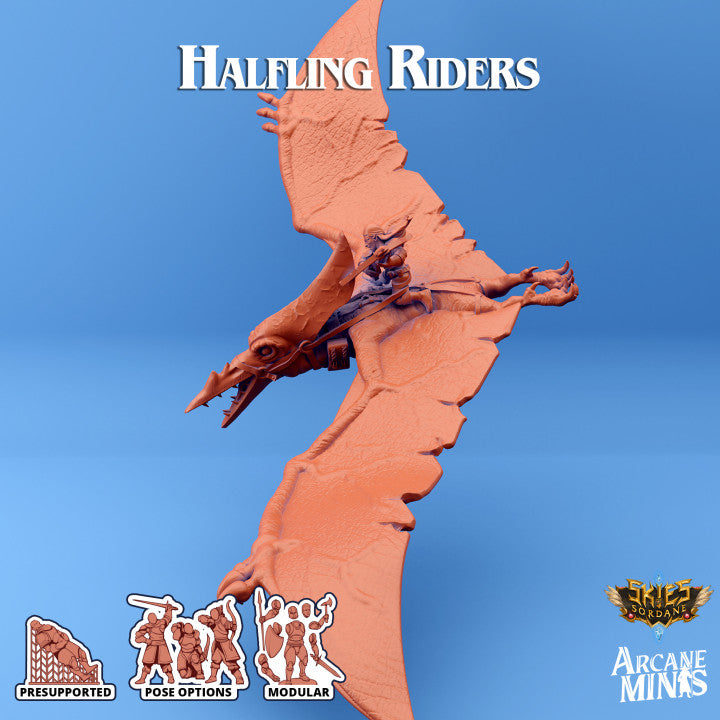 Halfling Rider - Mounted (50mm Base)