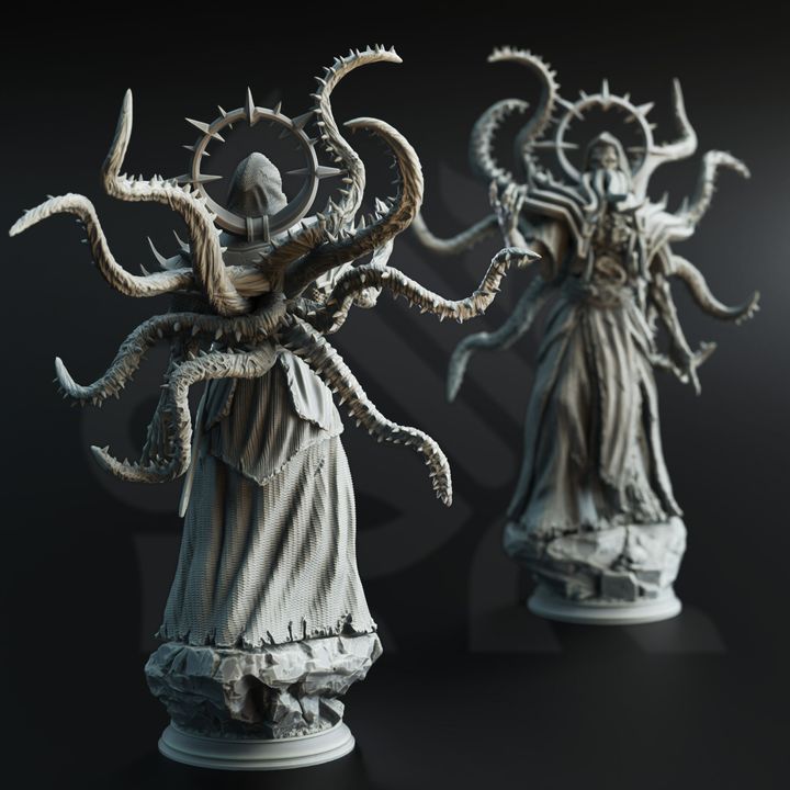 Elder Lich Flayer - Hendrak (25mm Base)