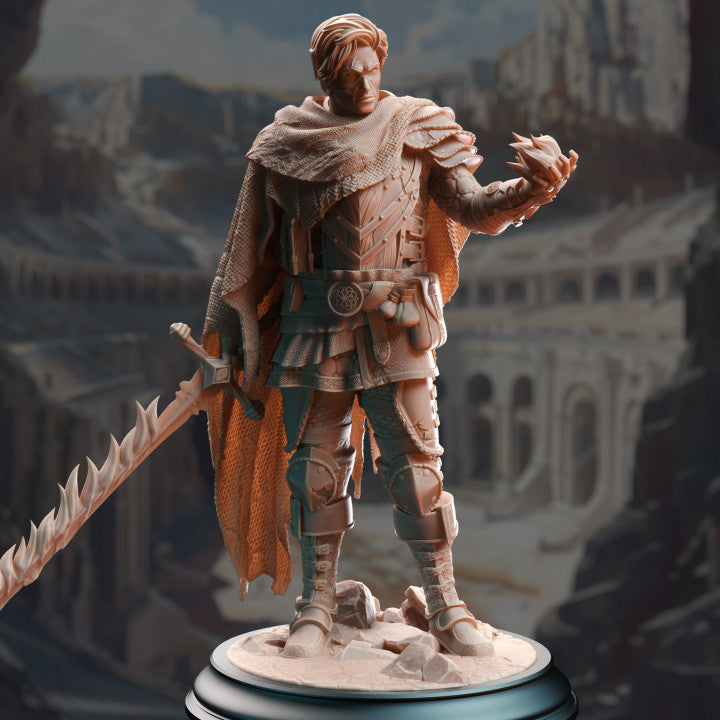 Human Psionic Spellsword - Casting (25mm Base)