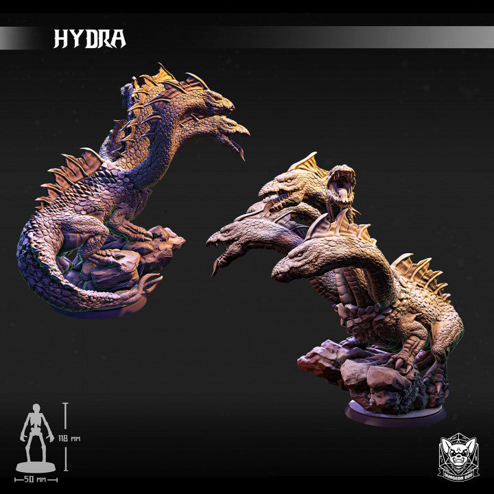 Hydra - Aggressive (50mm Base)
