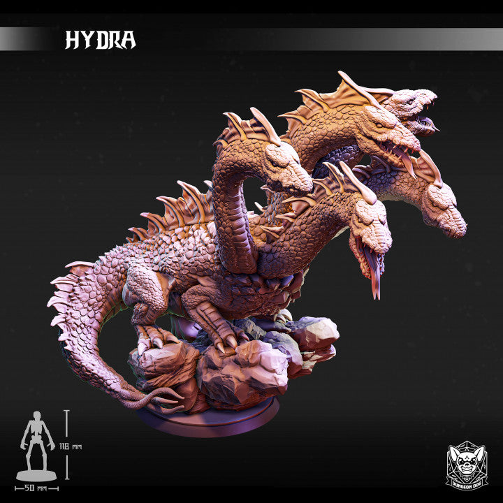 Hydra - Aggressive (50mm Base)