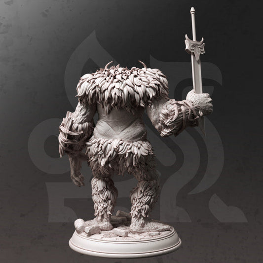 Cave Troll Monster Giant | Large | DM Stash | D&D DnD Pathfinder Miniature