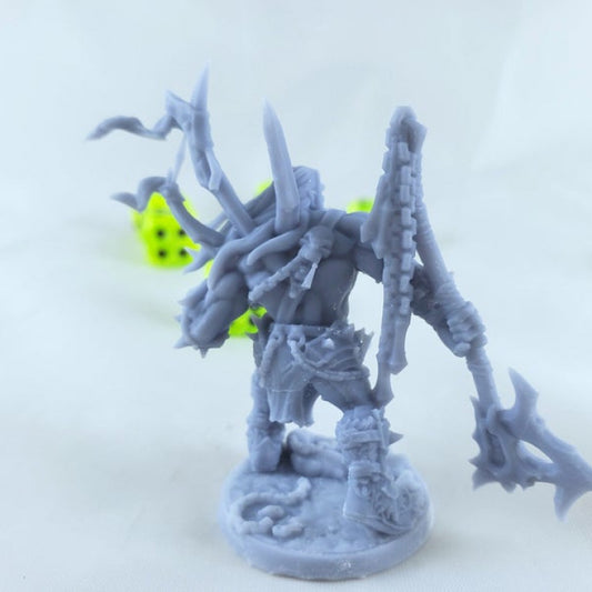 Orc Barbarian Axe Warrior | Medium | Artisan Guild | D&D DnD Pathfinder Miniature