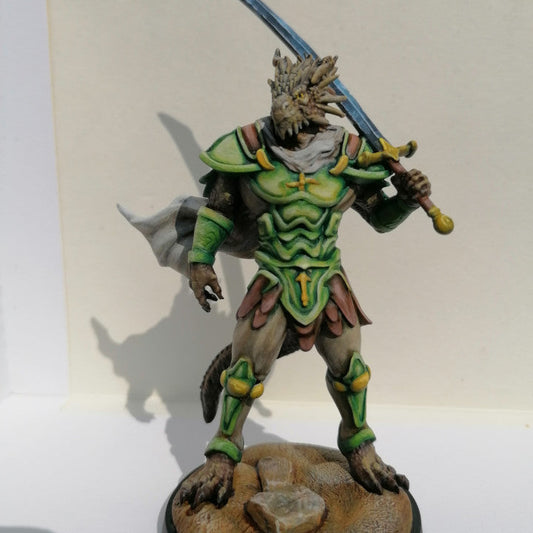 Drakkari Crusader - Guardia (Peana de 25 mm)