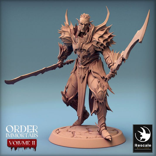 Collection Undead Warrior Knight Miniature | Medium | Rescale Miniatures | D&D DnD Pathfinder Miniature
