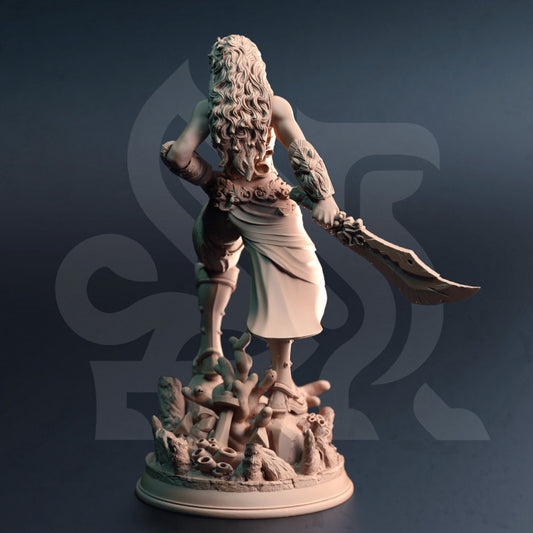 Triton Fighter Maritime Warrior | Medium | DM Stash | D&D DnD Pathfinder Miniature