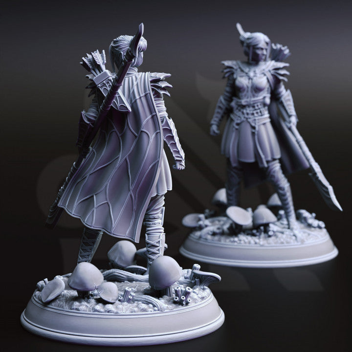 Drow Soldier - Guard (25mm Base)