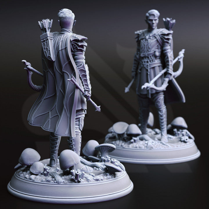 Drow Soldier - Guard (25mm Base)