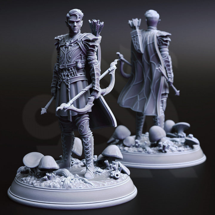 Drow Soldier - Guard (25mm Base)