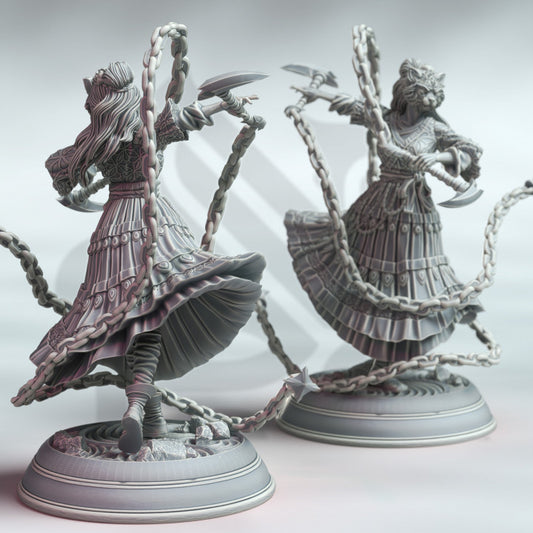 Samurái del Gato - Guardia (Base de 25 mm)