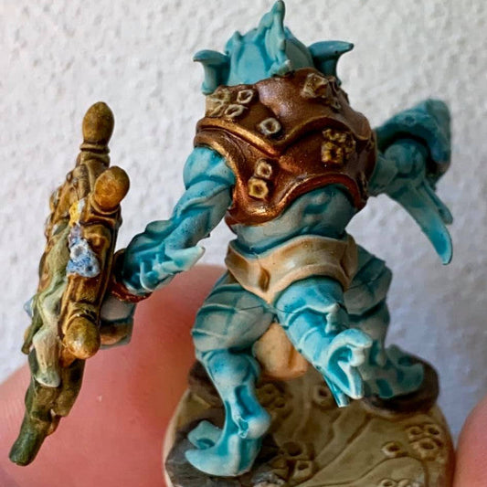 Jurakin Amphibious Warrior Rogue Fighter | Medium | Artisan Guild | D&D DnD Pathfinder Miniature