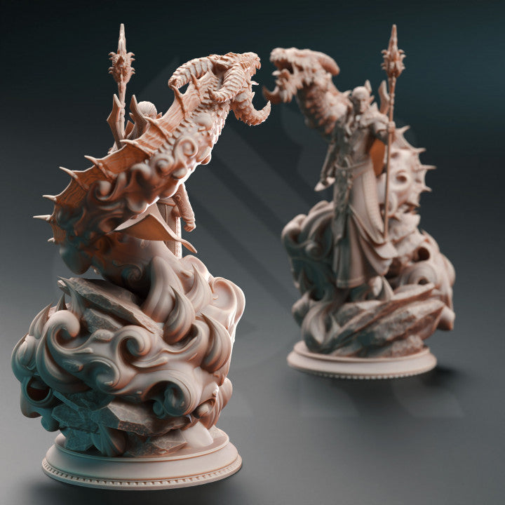 High Elf Draconic Sorcerer - Karydian (25mm Base)